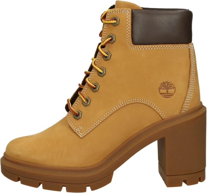 Timberland Beige Suède Enkellaarzen voor Dames Brown Dames - Foto 4