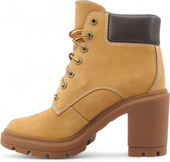 Timberland Beige Suède Enkellaarzen voor Dames Brown - Foto 3