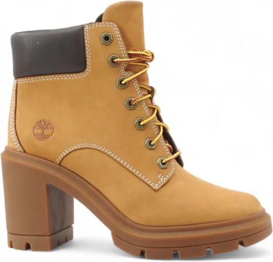 Timberland Beige Suède Enkellaarzen voor Dames Brown
