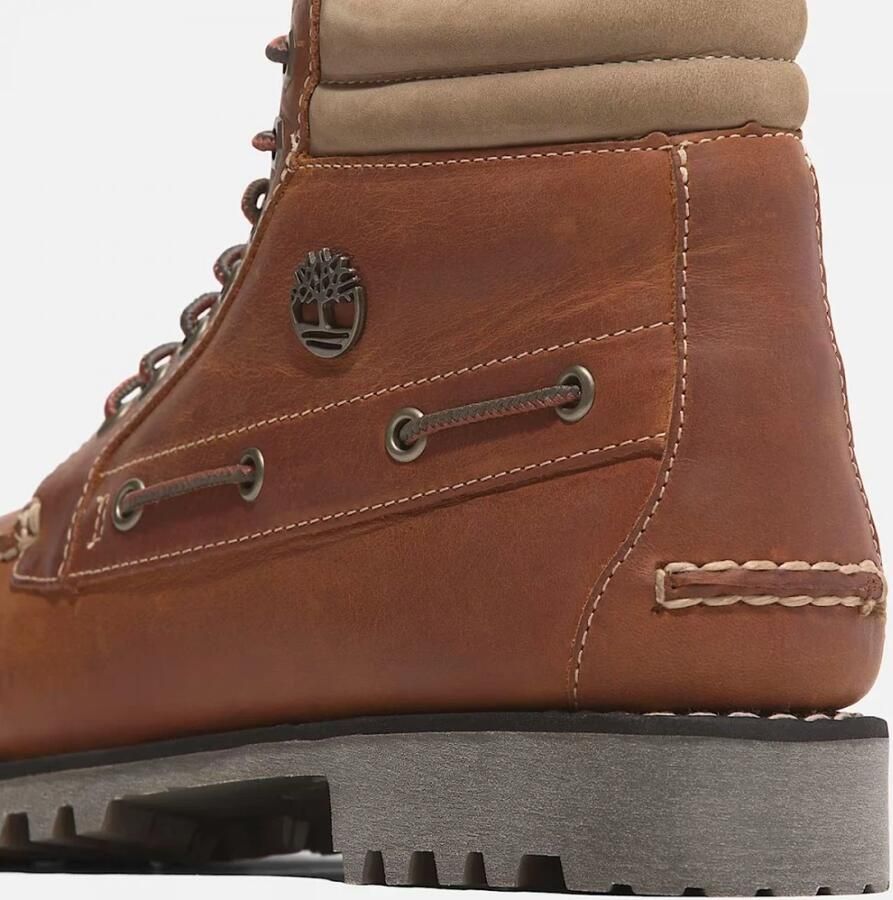 TIMBERLAND Veterboots Heren Authentic Mid Lace Up Boot M Maat: 44 Materiaal: Nubuck Kleur: Cognac - Foto 3