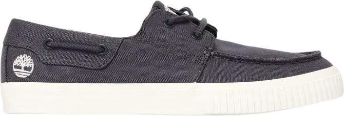 Timberland Authentic Boat Shoe Casual Canvas Blue Loafers - Foto 4