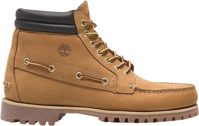 TIMBERLAND Veterboots Heren Authentic Mid Lace Up Boot M Maat: 44 5 Materiaal: Nubuck Kleur: Camel - Foto 3