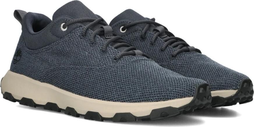 TIMBERLAND Lage Sneakers Heren Winsor Park Low Textiel Donkerblauw - Foto 2