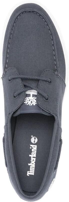 Timberland Blauwe Platte Mocassin Schoenen