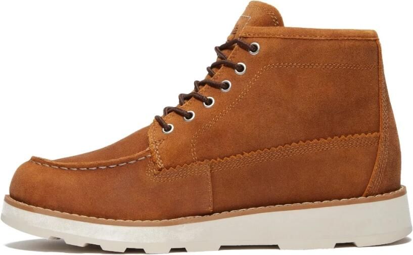 TIMBERLAND Veterboots Heren Britton Mills Mid Lace Up Chukka Maat: 42 Materiaal: Suède Kleur: Cognac - Foto 3