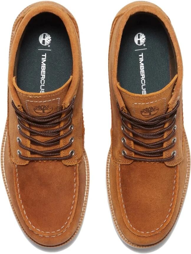 TIMBERLAND Veterboots Heren Britton Mills Mid Lace Up Chukka Maat: 42 Materiaal: Suède Kleur: Cognac - Foto 2
