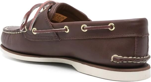 Timberland Authenti Eye Boat Shoe Classic Leather Brown Loafers - Foto 4