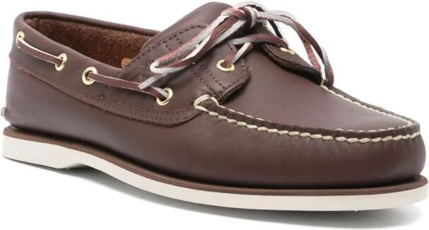 Timberland Authenti Eye Boat Shoe Classic Leather Brown Loafers - Foto 5