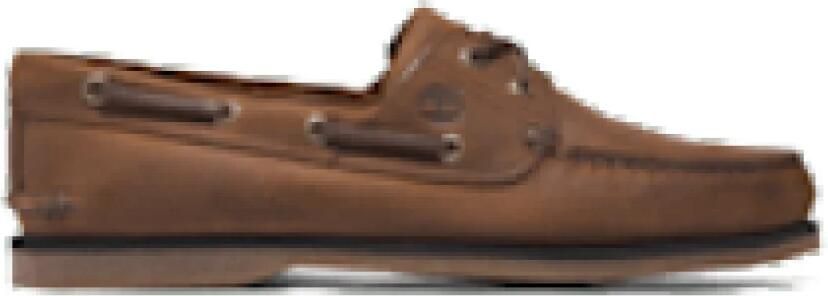 Timberland Bruine platte schoenen voor mannen