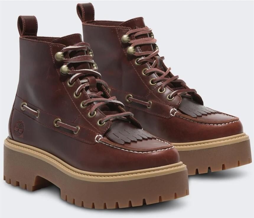TIMBERLAND Veterlaarzen 'TB0A27YZEIW1 STONE STREET MID LACE UP BOOT BURGUNDY FULL GRAIN' bourgogne - Foto 3
