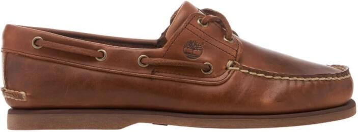 Timberland Authentic Classic Boat Shoe Leather Beige Loafers - Foto 12