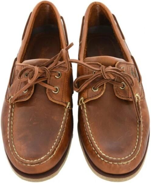 Timberland Authentic Classic Boat Shoe Leather Beige Loafers - Foto 5