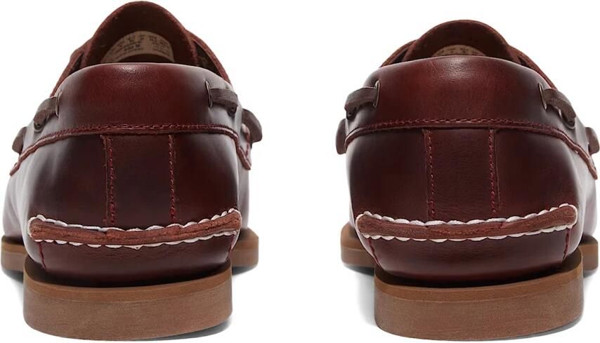 TIMBERLAND Mocassins Dames Classic Boat Maat: 40 Materiaal: Leer Kleur: Rood - Foto 3