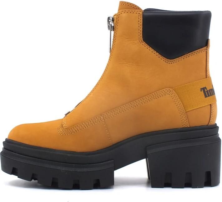 Timberland Gele Rits Leren Laars Everleigh Multicolor Dames