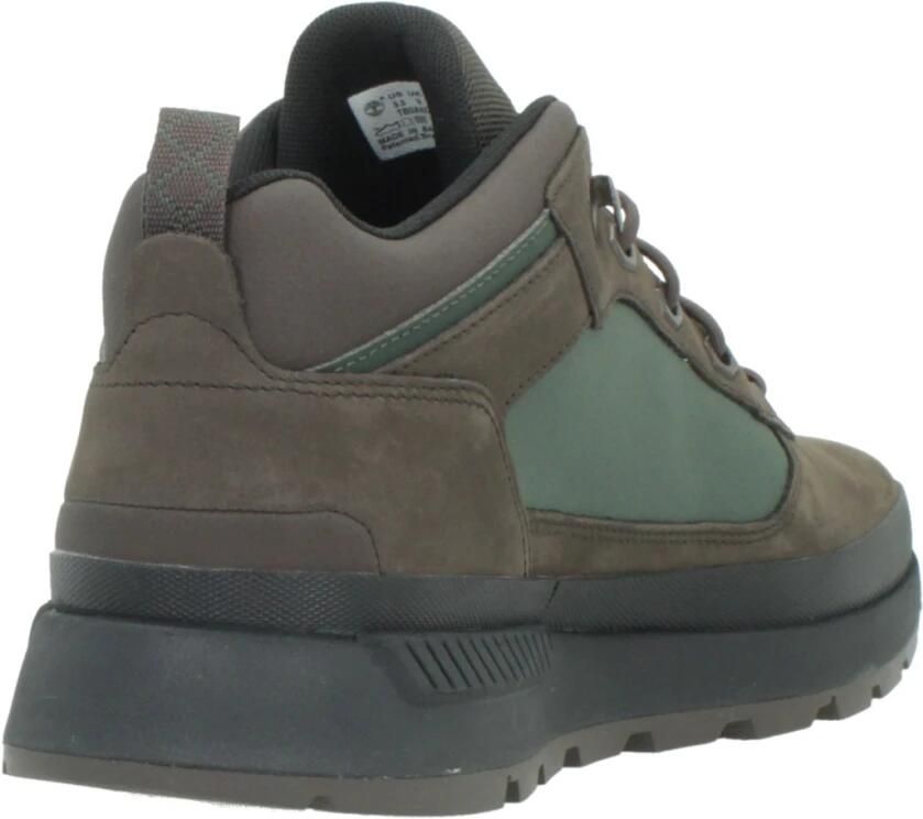 Timberland Field Trekker Low Lace Up Sneaker Sneakers zwart bruin - Foto 5