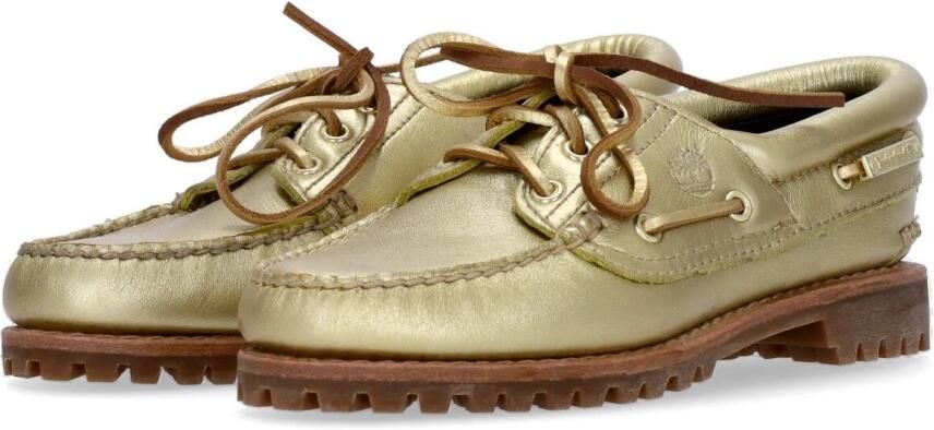 Timberland Gouden Bootschoen Lifestyle Schoen Yellow Dames