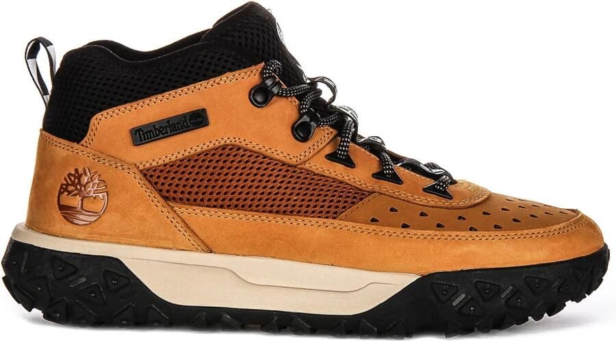 Timberland Bruine leren sneakers met rubberen zool Brown Heren - Foto 3