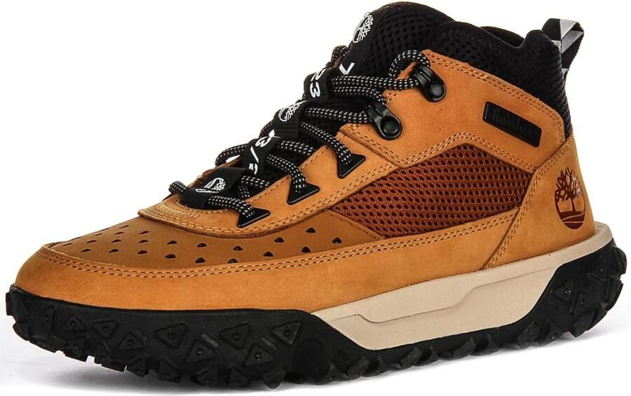 Timberland Bruine leren sneakers met rubberen zool Brown Heren - Foto 2