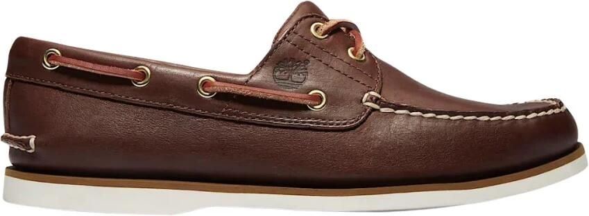Timberland Klassieke Two-Eye Bruine Herenloafer Brown Heren