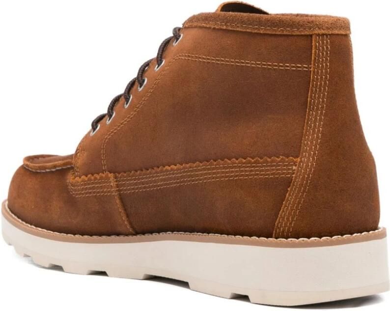 TIMBERLAND Veterboots Heren Britton Mills Mid Lace Up Chukka Maat: 42 Materiaal: Suède Kleur: Cognac - Foto 5