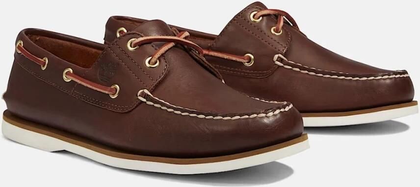 Timberland Klassieke Two-Eye Bruine Herenloafer Brown Heren - Foto 5