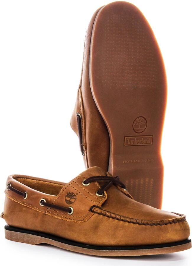Timberland Sneakers TB0A2G7UEN1 CLASSIC BOAT-WHEAT FULL-GRAIN - Foto 3