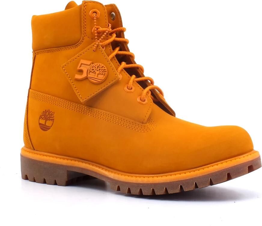 Timberland Suède herenlaarzen met logo Yellow - Foto 3