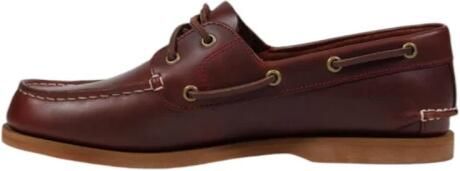 TIMBERLAND Mocassins Dames Classic Boat Maat: 40 Materiaal: Leer Kleur: Rood - Foto 5