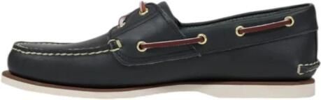 Timberland Blauwe Leren Mocassins met Rubberen Zool - Foto 3