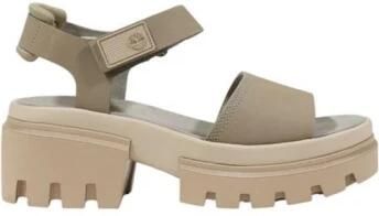 Timberland Leren Sandaal met Verstelbare Bandjes