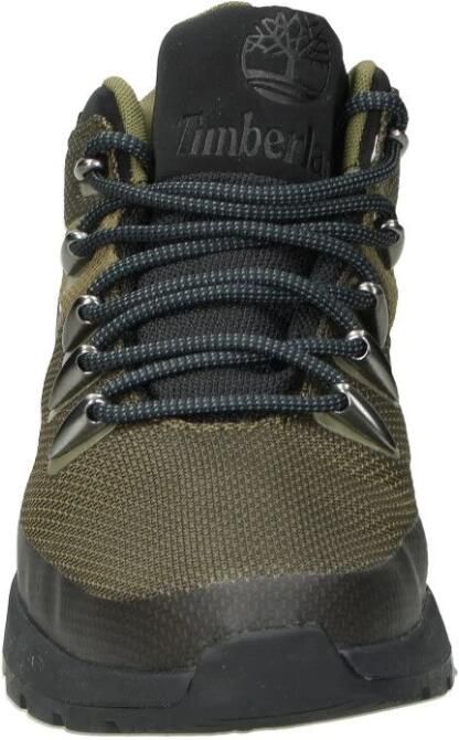 Timberland Sprint Trekker Mid Fabric Veterboots Laarzen Met Veters Heren Groen - Foto 3