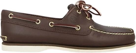 Timberland Men'S 2 Eye Boat Shoe Heren Bootschoenen Brown