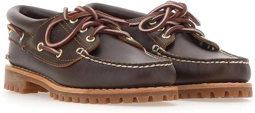 Timberland Loafers & ballerina schoenen Heritage Noreen 3 Eye Handsen in bruin - Foto 18