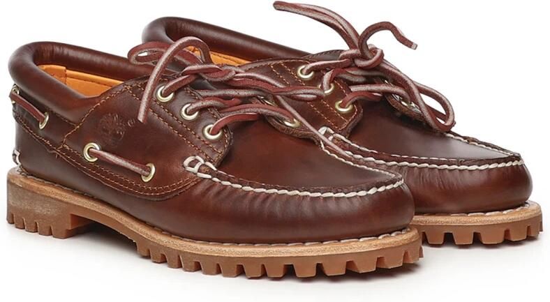 Timberland Loafers & ballerina schoenen Heritage Noreen 3 Eye Handsen in bruin - Foto 15