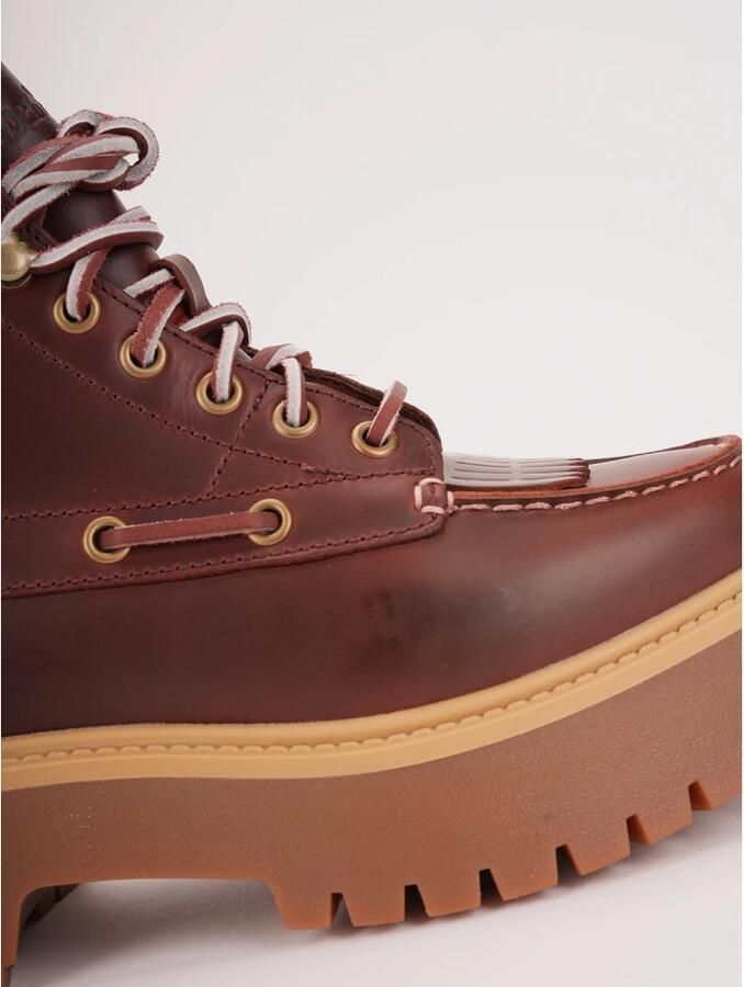 TIMBERLAND Veterlaarzen 'TB0A27YZEIW1 STONE STREET MID LACE UP BOOT BURGUNDY FULL GRAIN' bourgogne - Foto 6