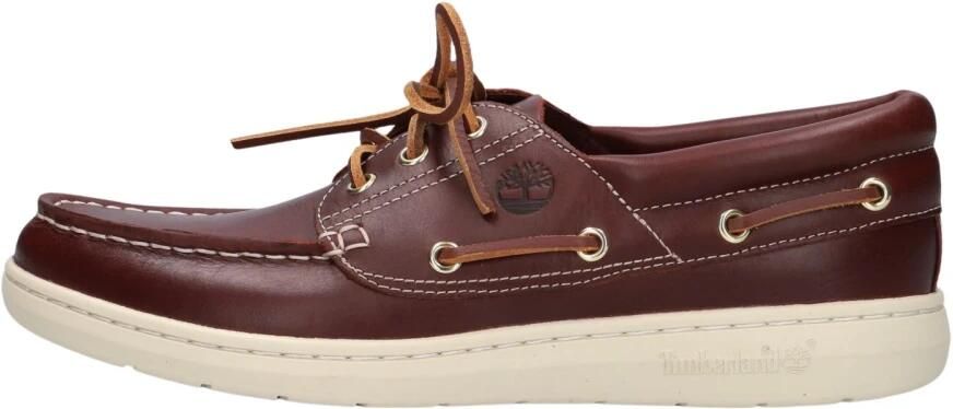 TIMBERLAND Bruine Veterschoenen Porotfino Pier Boat - Foto 6