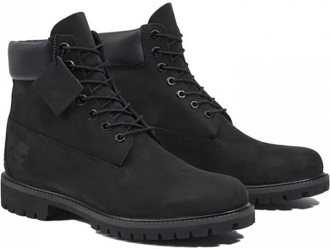 TIMBERLAND Veterboots Heren 6inch Premium Boot M Maat: 41 Materiaal: Nubuck Kleur: Zwart - Foto 7
