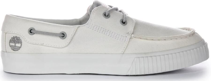 Timberland Witte Katoenen Vetersandalen White Heren - Foto 3