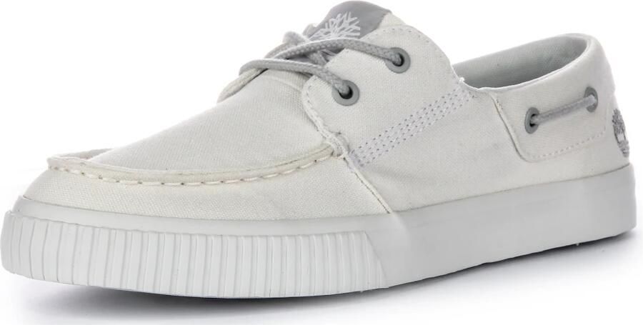 Timberland Witte Katoenen Vetersandalen White Heren - Foto 2