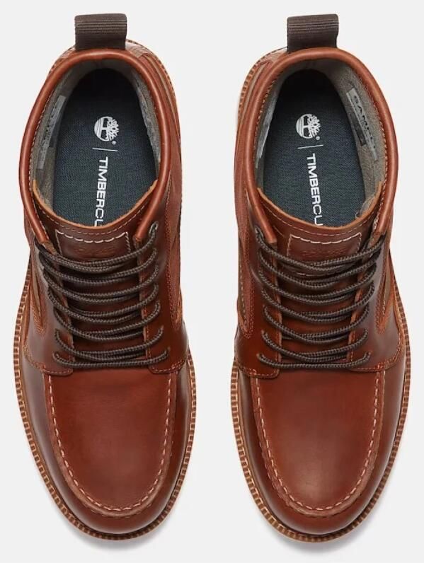 Timberland Britton Mills Mid Lace Up Waterproof Boot Hoge schoenen rood - Foto 5