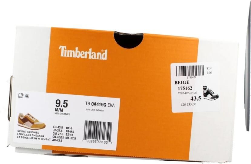 Timberland Scout Heights Low Lace Up Sneaker Sneakers bruin - Foto 5