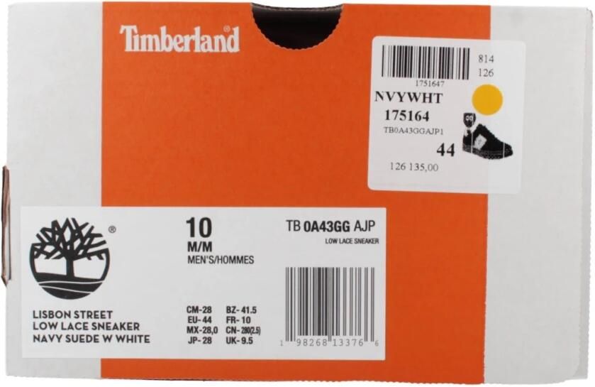 Timberland Lisbon Street Low Lace Up Sneaker Sneakers blauw beige - Foto 3