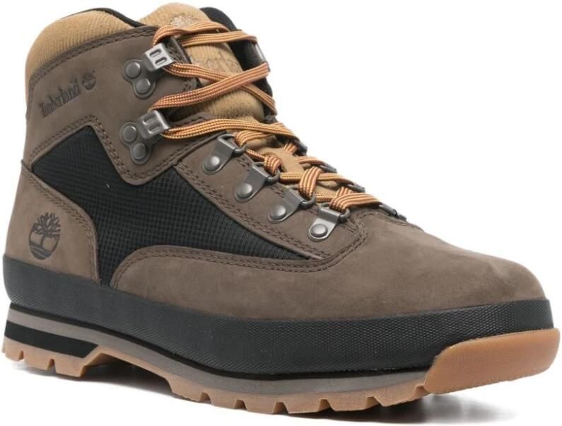 Timberland Stijlvolle Enkellaarzen Bruin & Zwart