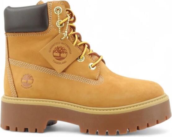 Timberland Klassieke Leren Laarzen voor Buitensportavonturen Brown Dames - Foto 3