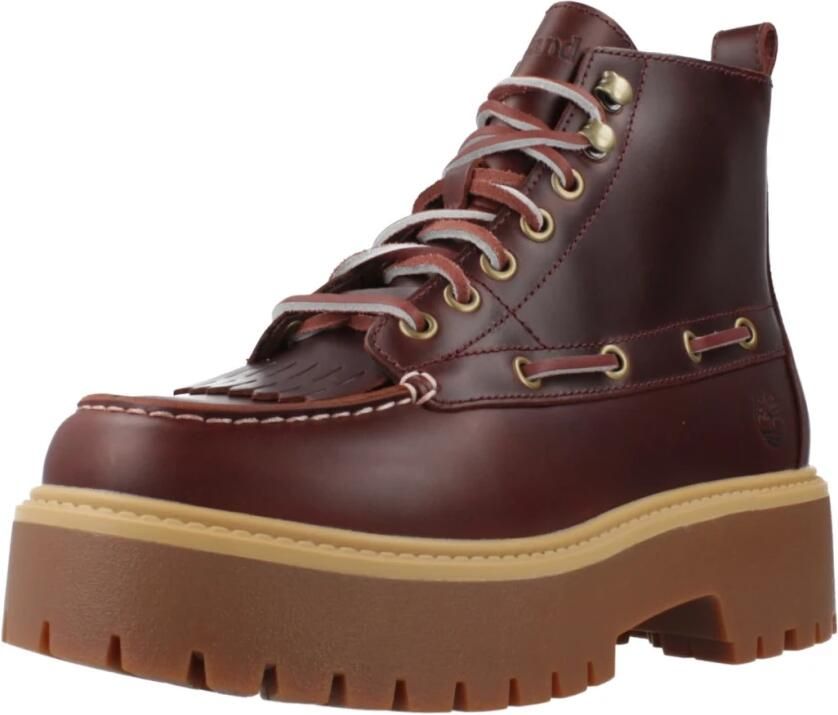 TIMBERLAND Veterlaarzen 'TB0A27YZEIW1 STONE STREET MID LACE UP BOOT BURGUNDY FULL GRAIN' bourgogne - Foto 7