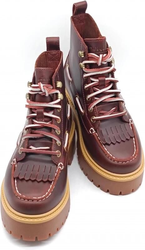 TIMBERLAND Veterlaarzen 'TB0A27YZEIW1 STONE STREET MID LACE UP BOOT BURGUNDY FULL GRAIN' bourgogne - Foto 11