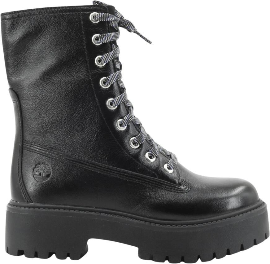 TIMBERLAND Veterlaarsjes 'Stone Street ' zwart