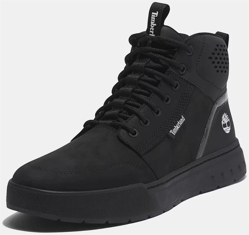 Timberland Maple Grove Sport Mid Heren Schoenen Zwart Maat: 41.5 Leer Foot Locker