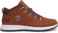 Timberland Stijlvolle Leren Veterschoenen Brown Heren - Bruin