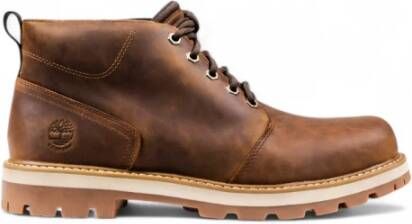TIMBERLAND Veterboots Heren Britton Road Mid Lace Up Chukka Maat: 45 5 Materiaal: Leer Kleur: Bruin - Foto 3